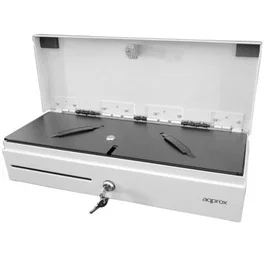 CAJON PORTAMONEDAS CASH02FLIPTOP APERTURA SUPERIOR BLANCO APPROX